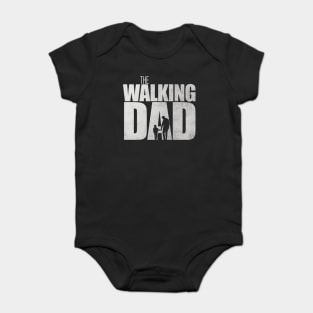 the walking dad Baby Bodysuit